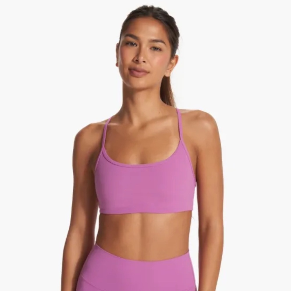 Vuori Lavender Strappy Low-Impact Sports Bra